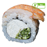 Філадельфія з креветкою (без лактози) заказать суши min Budusushi Філадельфія з креветкою (без лактози) заказать суши min