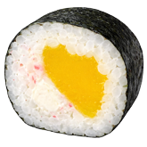 Футомакі Манго Краб заказать суши min Budusushi Футомакі Манго Краб заказать суши min