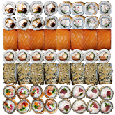 Фьюжн-бокс 1,6кг заказать суши min Budusushi Фьюжн-бокс 1,6кг заказать суши min
