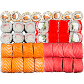 Суші-бокс Великий рибець 1кг заказать суши min Budusushi Суші-бокс Великий рибець 1кг заказать суши min