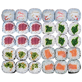 Макі Бокс суші сет заказать суши min Budusushi Макі Бокс суші сет заказать суши min