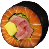 Кето суші з лососем заказать суши min Budusushi Кето суші з лососем заказать суши min