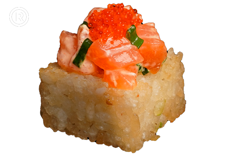 QSUSHI Спайси лосось заказать суши