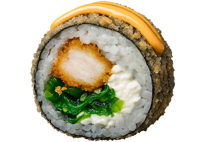 Горячий ролл Чикен Фрай заказать суши Киев Budusushi Горячий ролл Чикен Фрай заказать суши