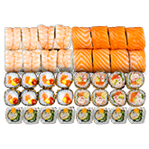 Суші-бокс Лакшері 1кг заказать суши min Budusushi Суші-бокс Лакшері 1кг заказать суши min