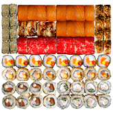 Велика компанія 2кг заказать суши min Budusushi Велика компанія 2кг заказать суши min