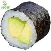 Макі Авокадо заказать суши min Budusushi Макі Авокадо заказать суши min